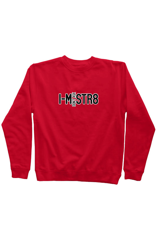 CVY24 STR8 Red Mid Weight Sweatshirt