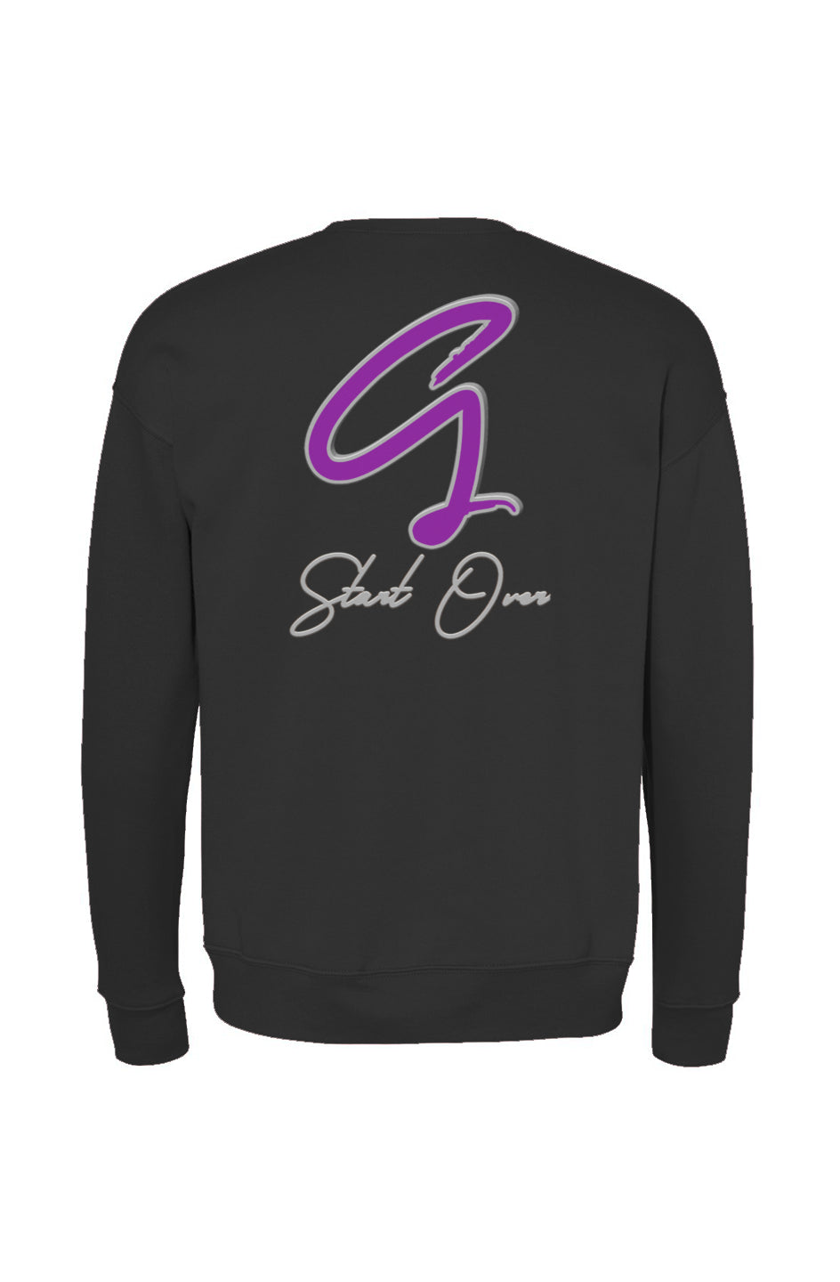 Genesis Black Drop Shoulder Sweatshirt