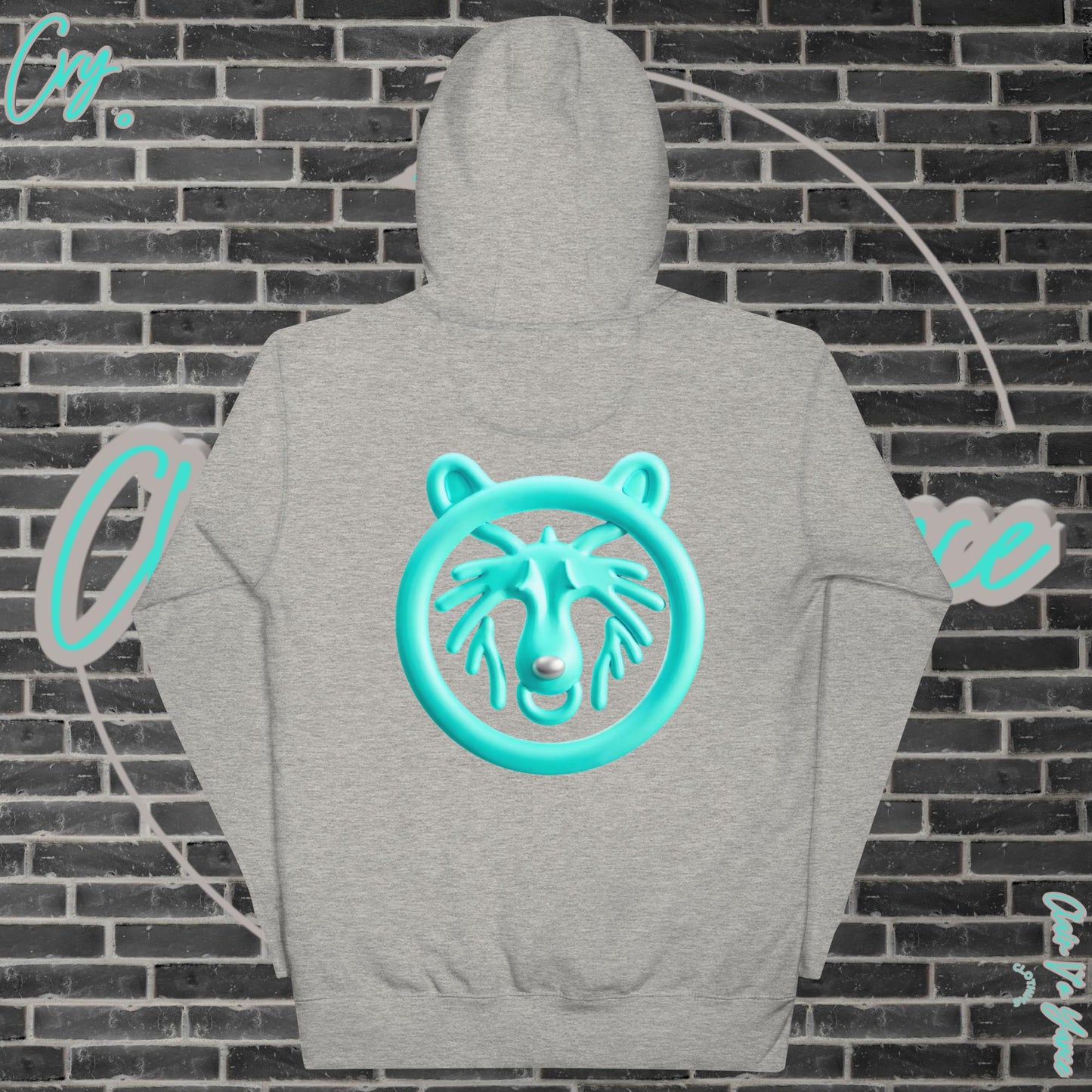 CMS Grey Wolf Hoodie